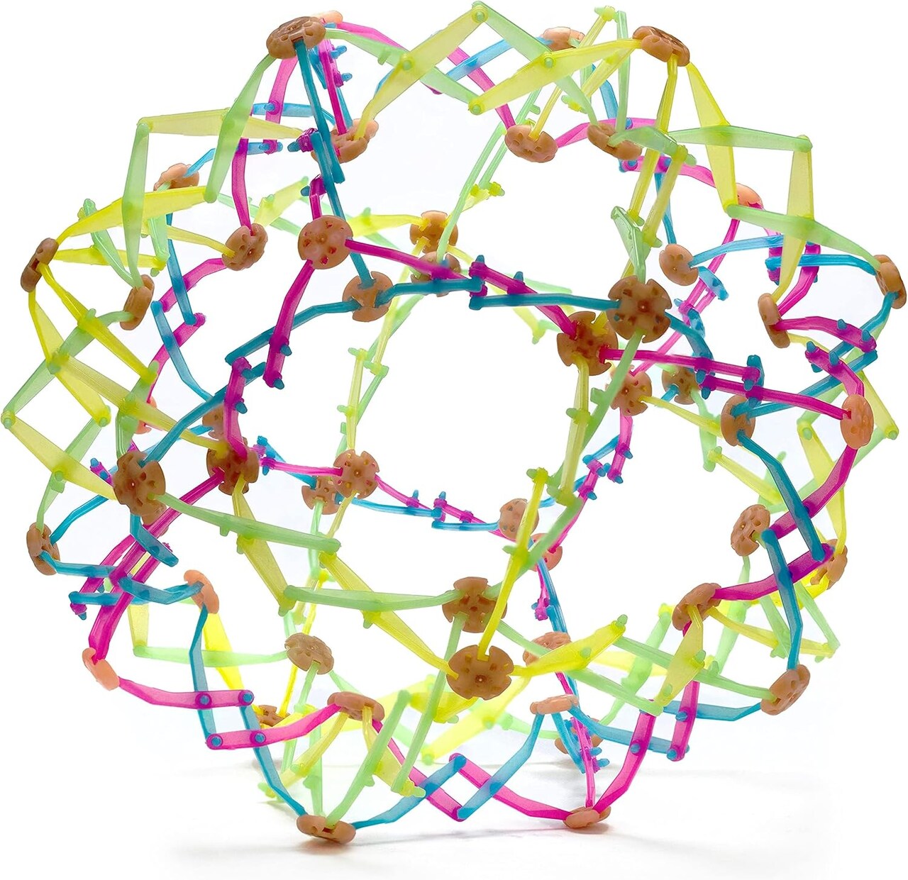 4E's Novelty Oversized Expandable Ball - Stress Balls for Adults & Kids, Calm Down Corner Supplies & ADHD